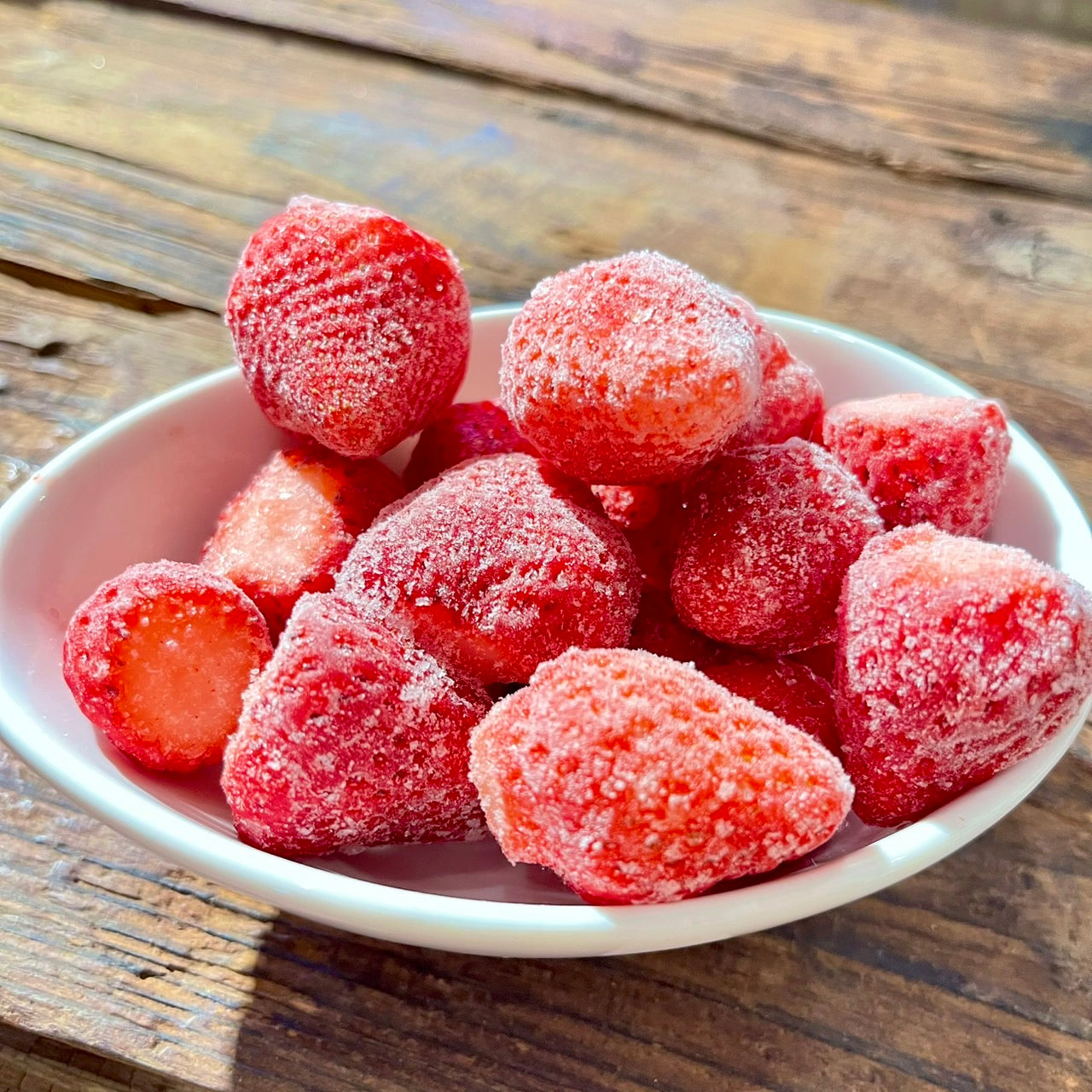 自然栽培 冷凍いちご 100g