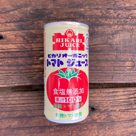 ヒカリオーガニックトマトジュース（食塩無添加）