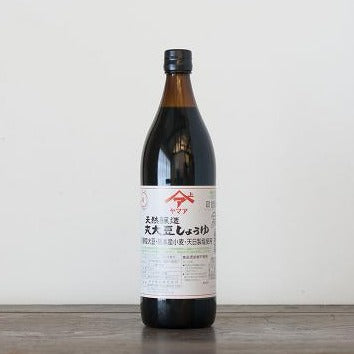 松合食品 天然醸造【熊本】丸大豆醤油(こいくち)900ml