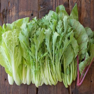 自然栽培おまかせ葉物セット(3品目)