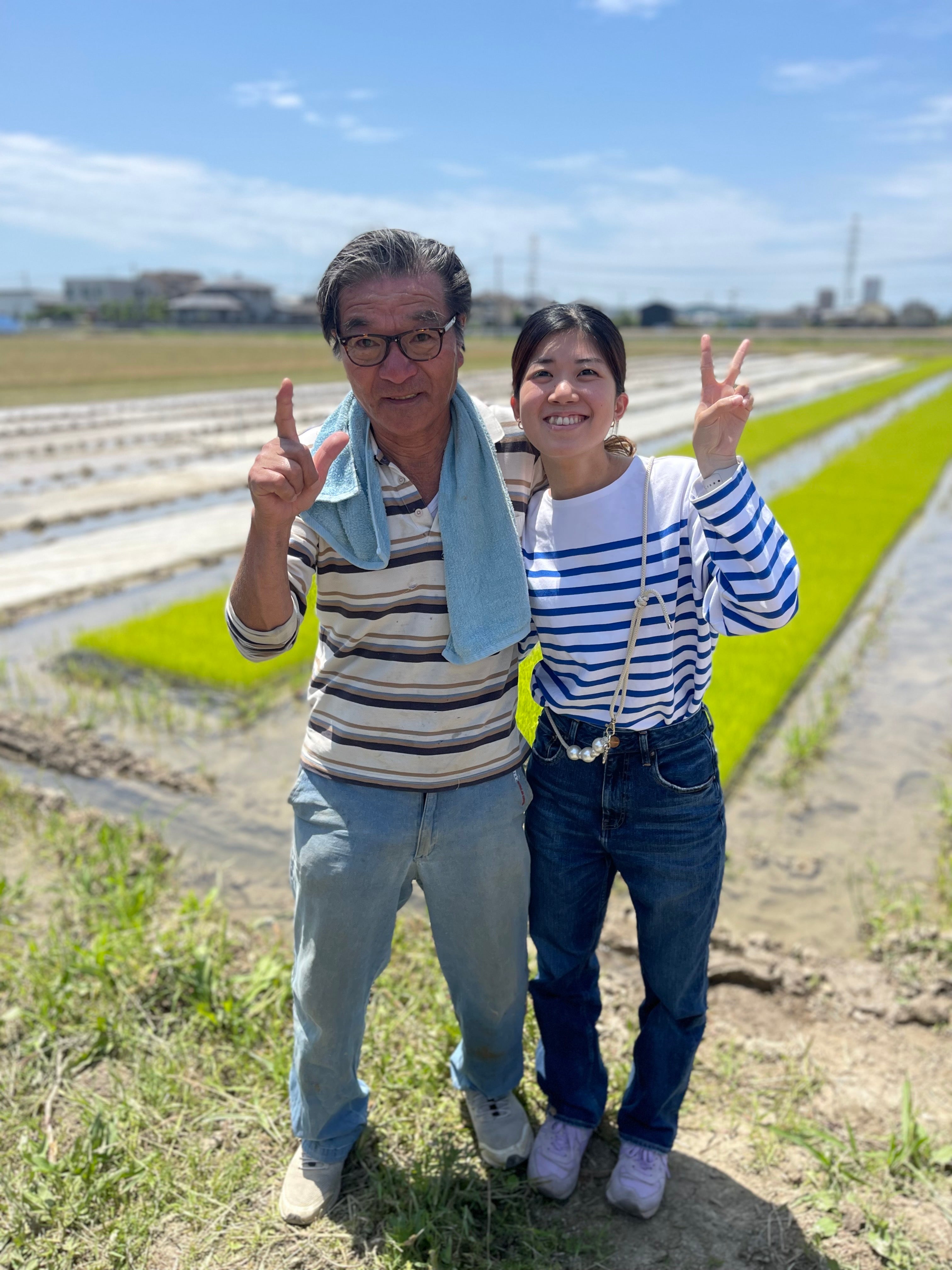 熊本県八代市で自然栽培米を育てる稲本薫さん