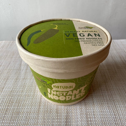 Natural instant noodles (green curry)