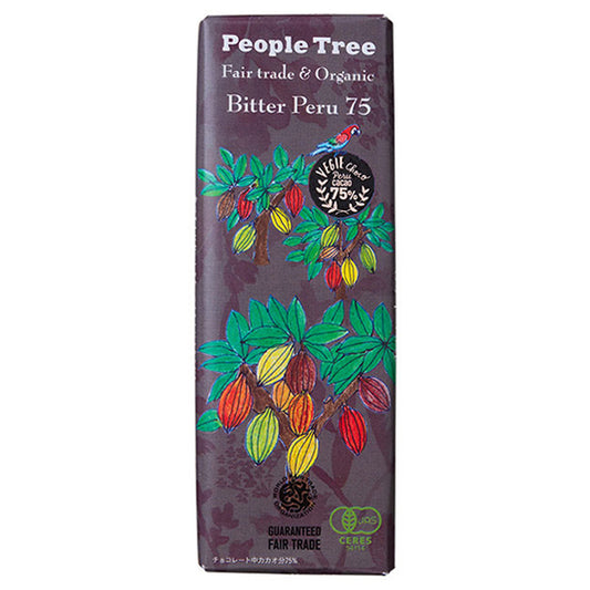 People Tree Bitter Peruvian Chocolate 50g