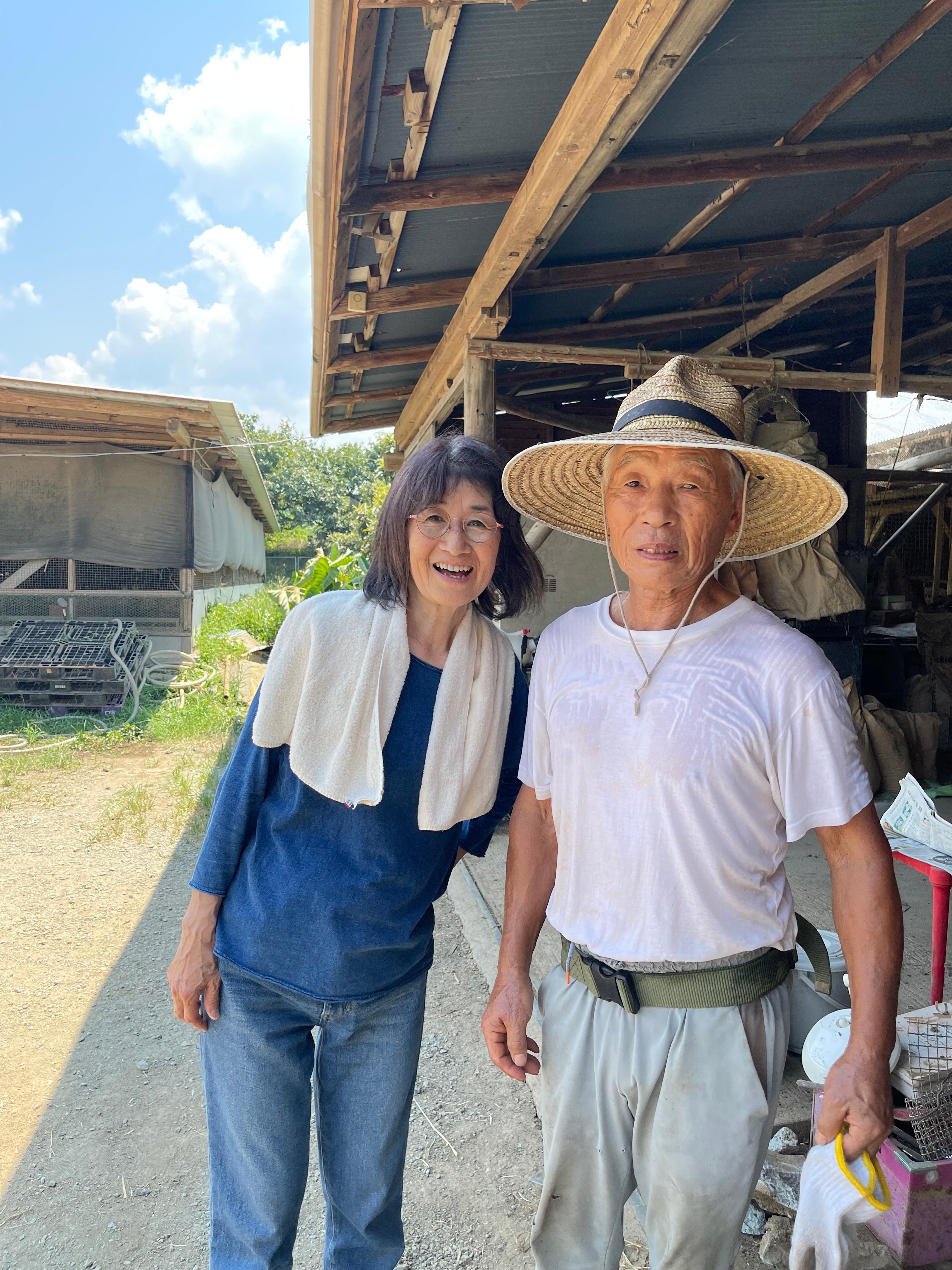 熊本県宇城市で平飼い卵を生産する城塚正さん