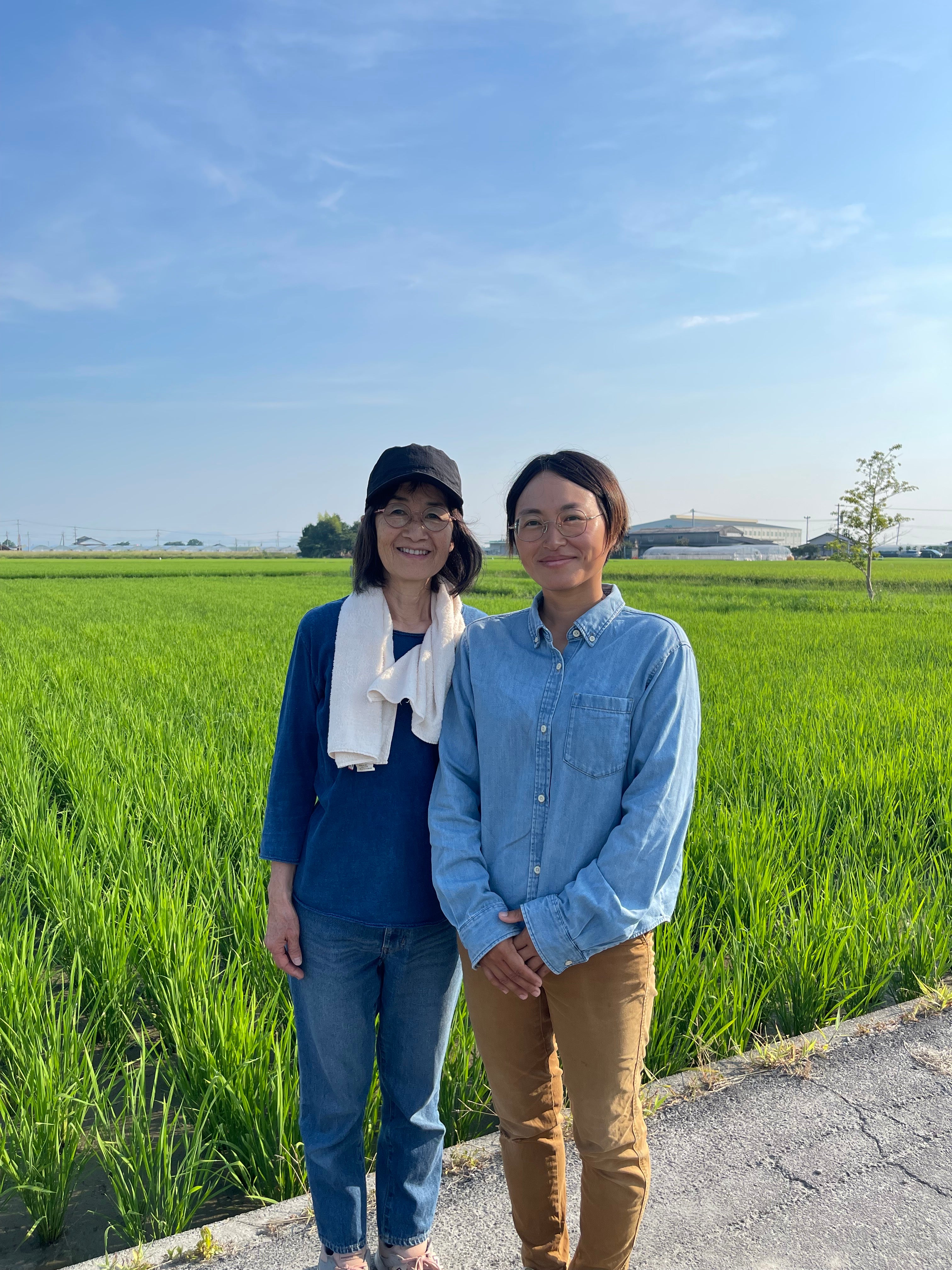 熊本県八代市で自然栽培米を育てる塚田美恵さん