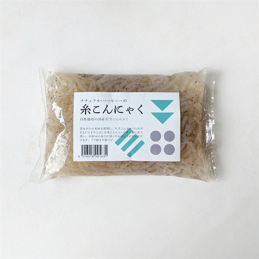 自然栽培 糸こんにゃく 150g