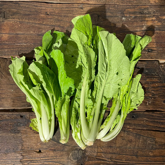 上野さんの自然栽培山東菜