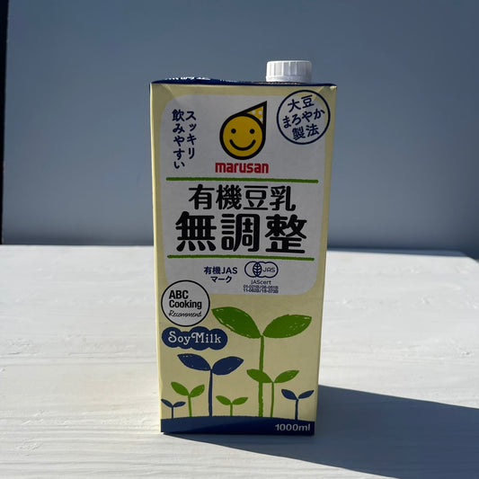 マルサン 有機無調整豆乳　1000ml