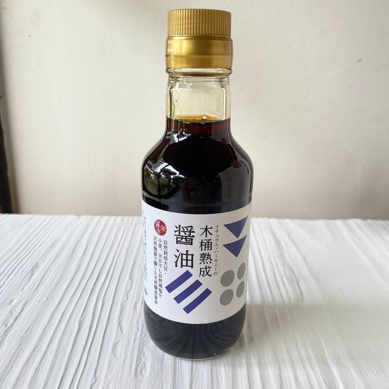 [Natural fermented food] Wooden barrel aged soy sauce