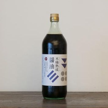 [Natural fermented food] Wooden barrel aged soy sauce