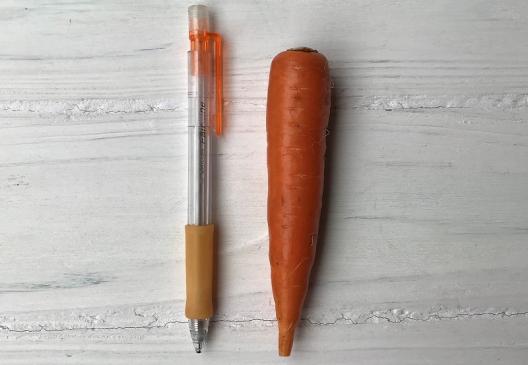 Naturally grown carrots (small size) 1kg 