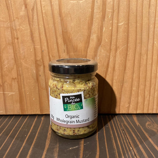 Organic whole grain mustard