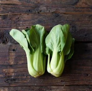 自然栽培チンゲン菜　(上野さん）